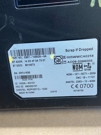 2015 Ford Explorer Information Display Screen Ai5934 PS5