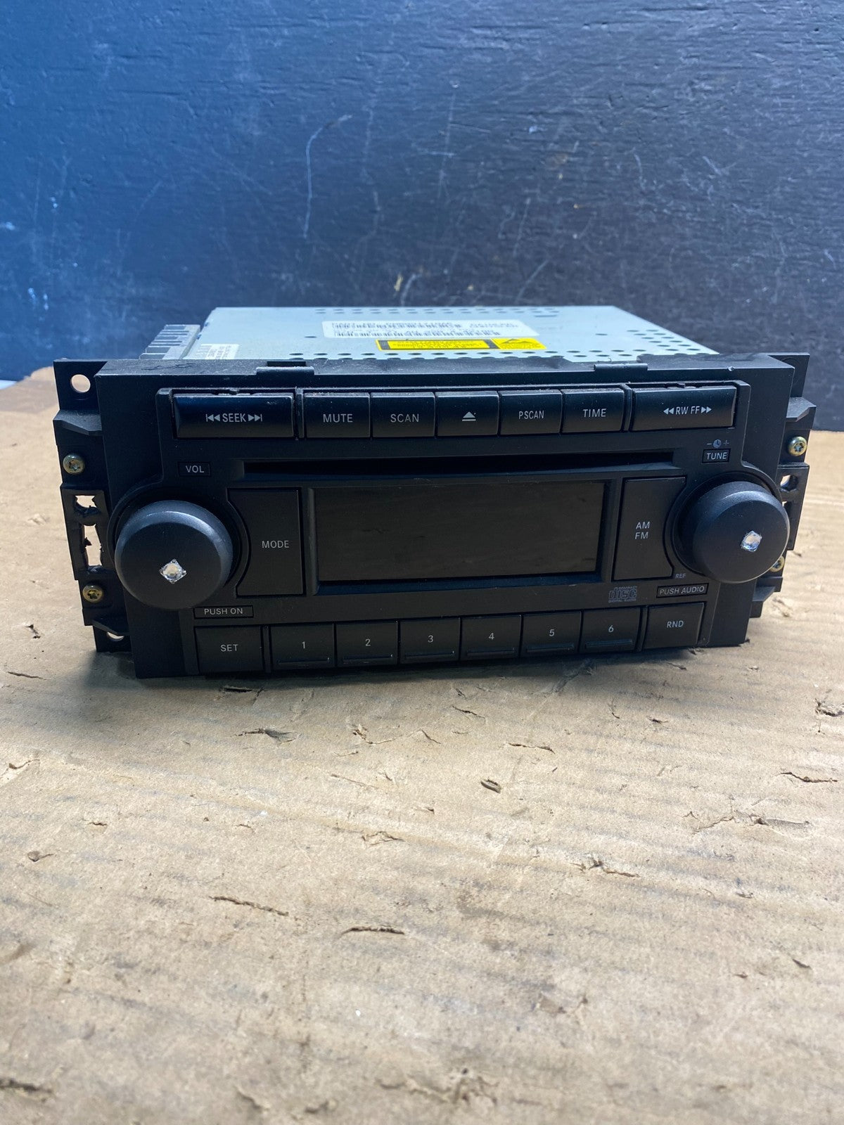 2005 2008 Jeep Dodge Chrysler Screen Display CD Player Satellite Radio ad9642 DG0