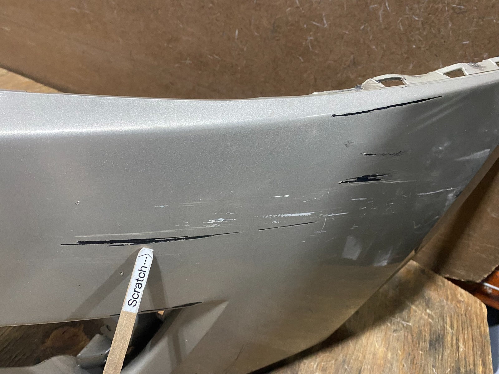 2010 to 2016 Cadillac SRX Beige Color Front Lower Bumper Cover Textured AF37247