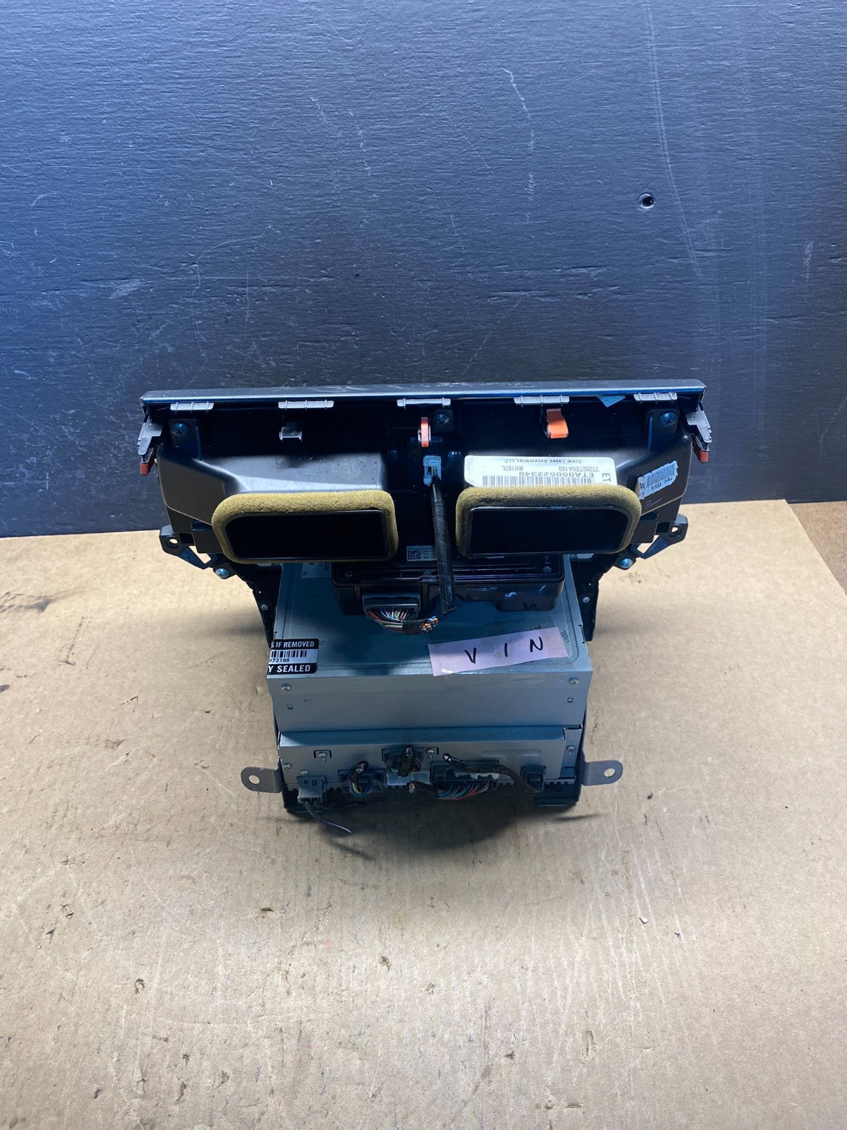 2008 - 2012 Honda Accord Front Radio Control AM./FM CD Climate Control AC9228 DG3