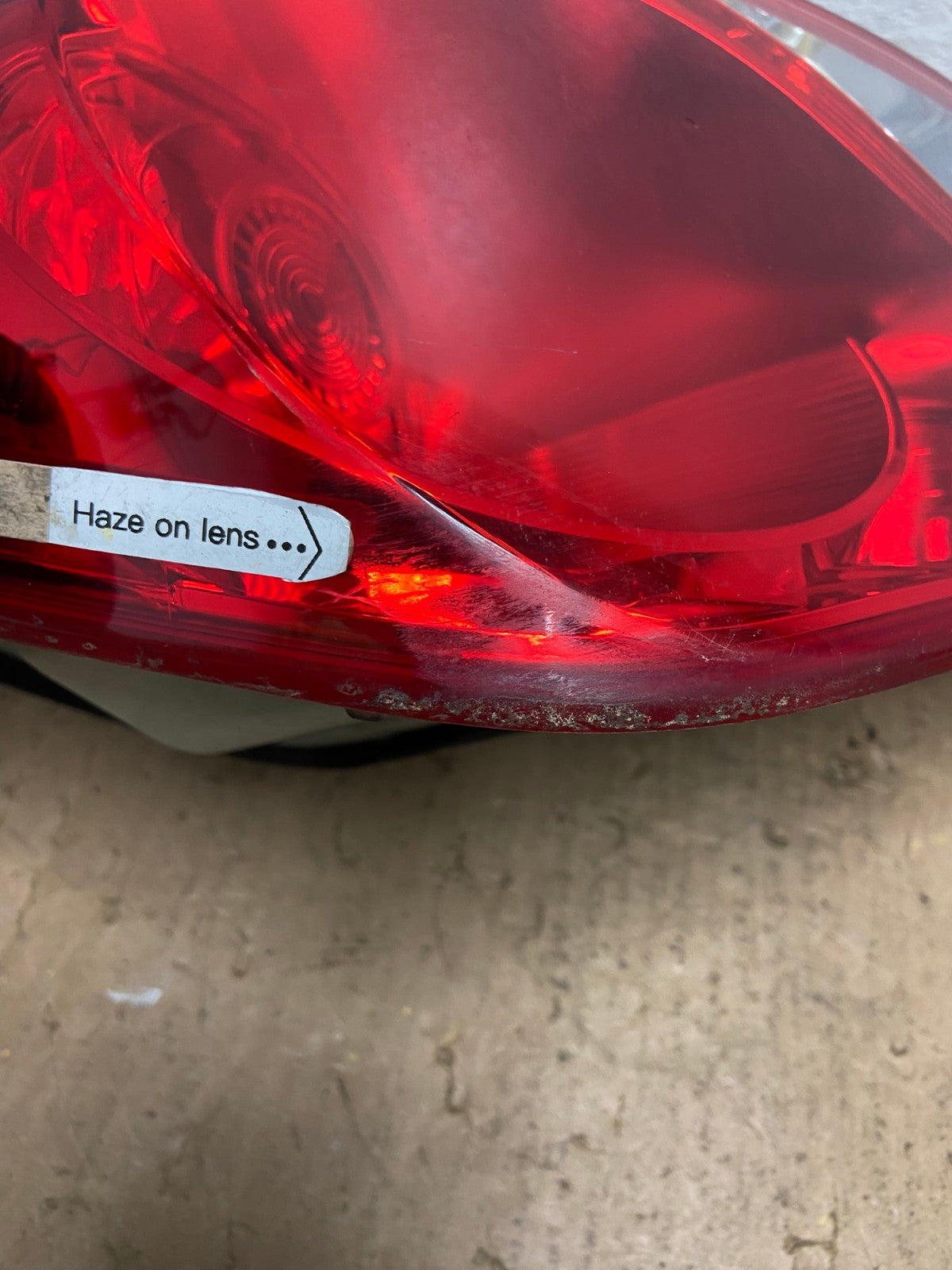 2011 2012 2013 Hyundai Sonata Left Driver LH Side Tail Light AD0540 LK4