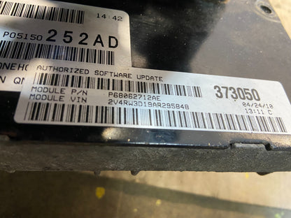 2010 Dodge Caravan Town & Country Engine Computer ECU OEM z0836 DG4