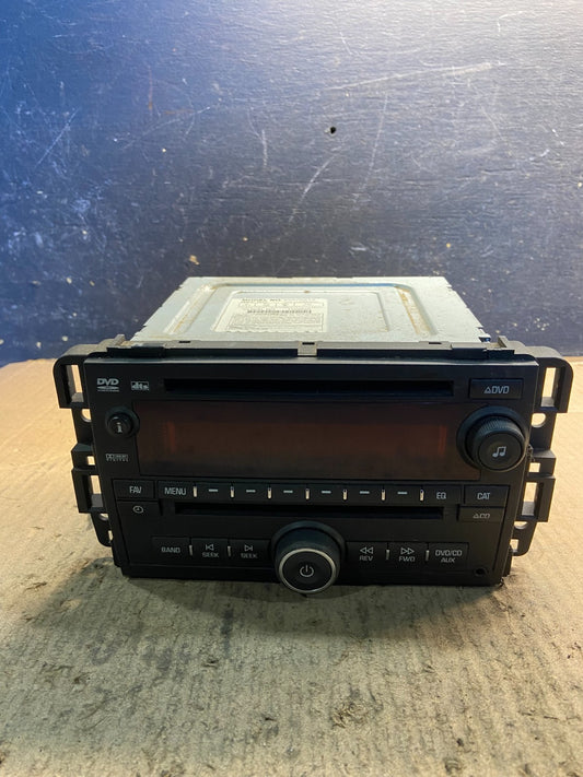 2010 to 2012 GMC Acadia Radio AM/FM CD Player Radio Z0744 DG0