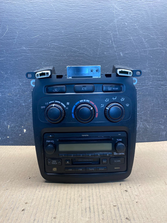 2003 - 2005 Toyota Rav4 Am Fm Cd Player Radio Receiver AI5059 DW0