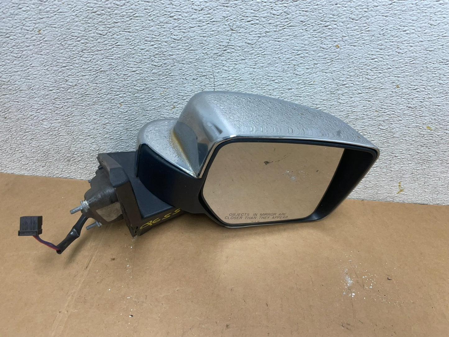 2007 - 2012 Jeep Patriot Right Passenger Heated View Chrome Door Mirror Q6551 DG6