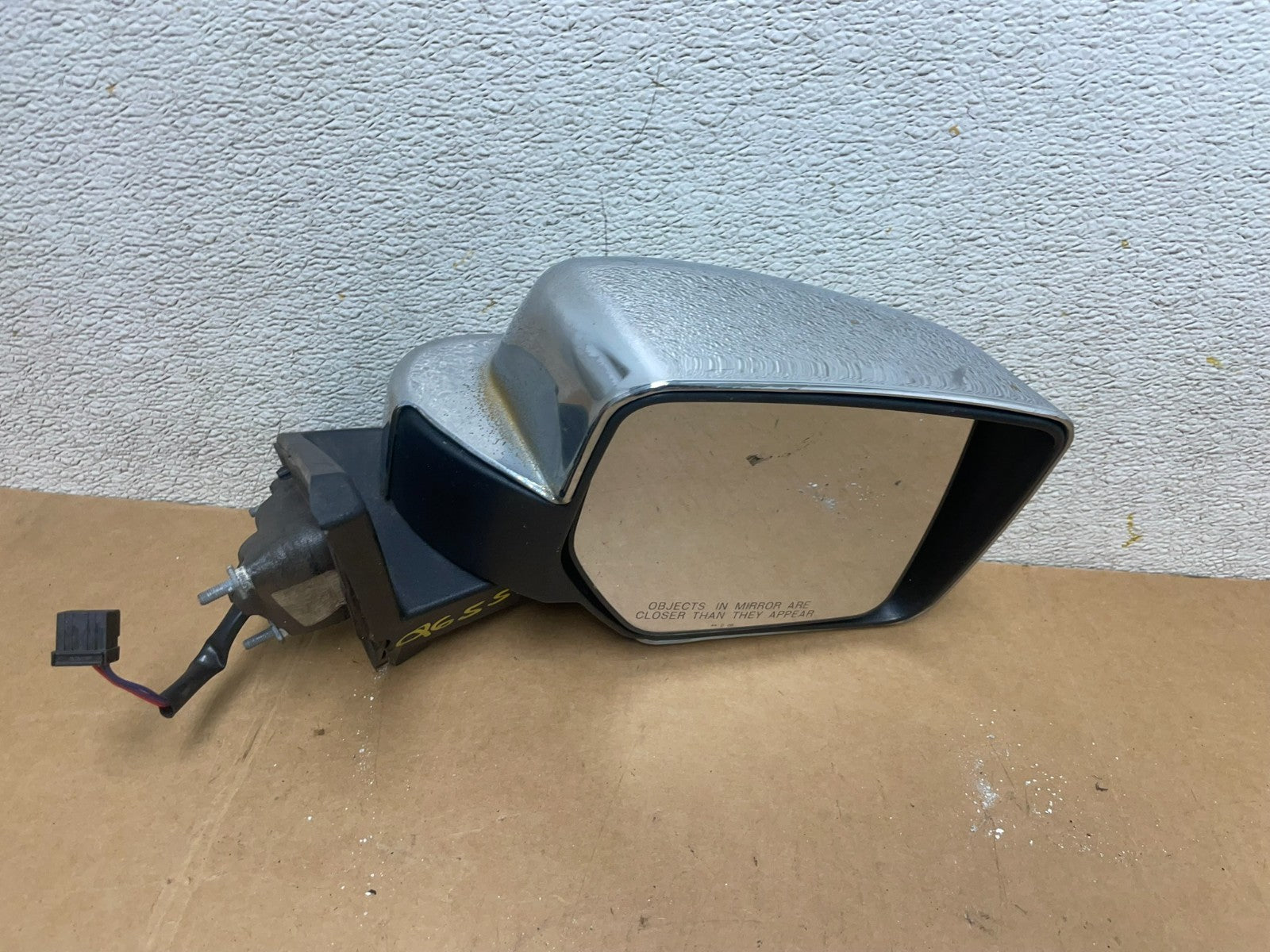 2007 - 2012 Jeep Patriot Right Passenger Heated View Chrome Door Mirror Q6551 DG6