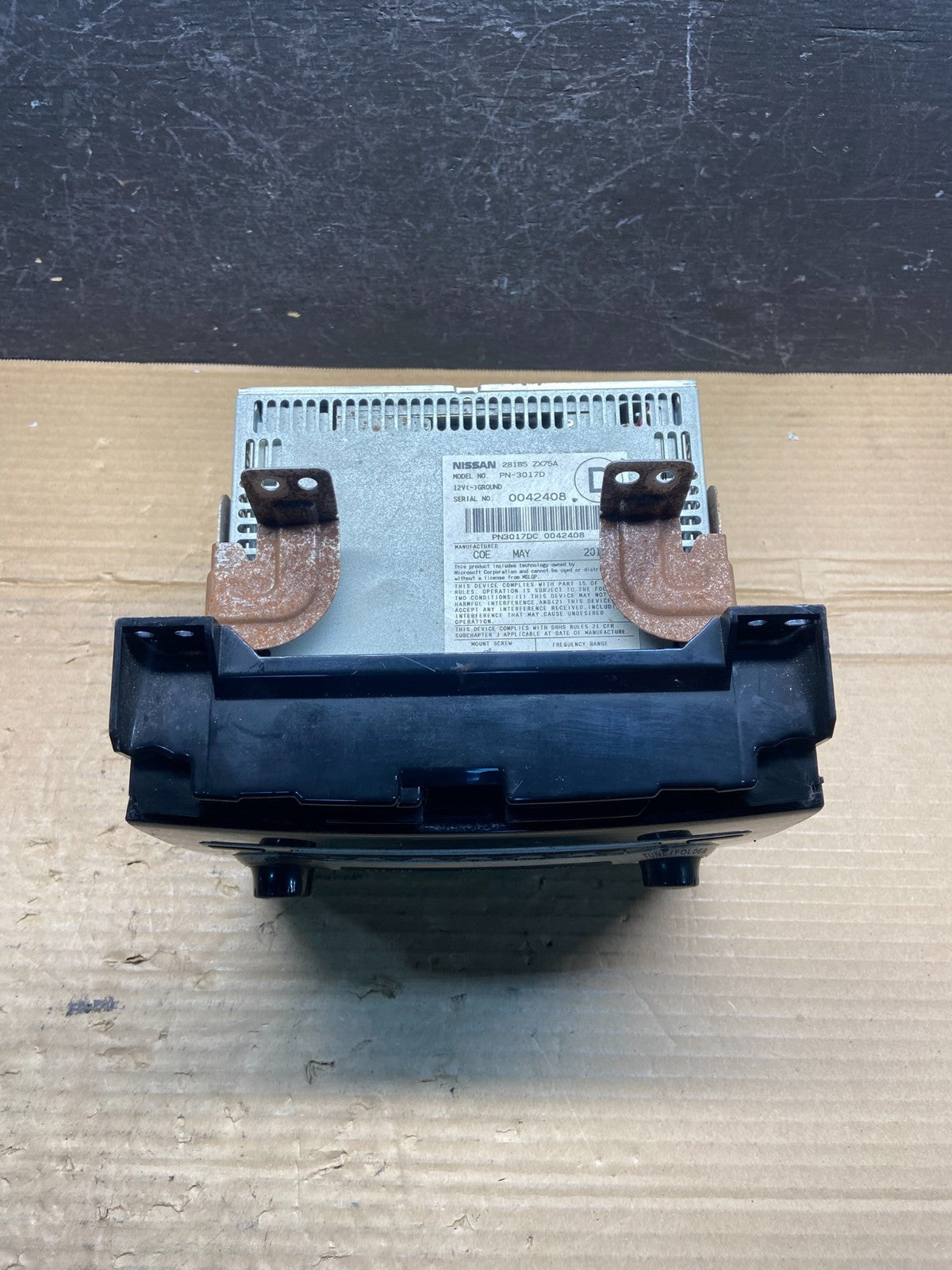 2009 2014 Nissan Maxima Radio Panel Climate Control Bezel Trim AE4528 DG3