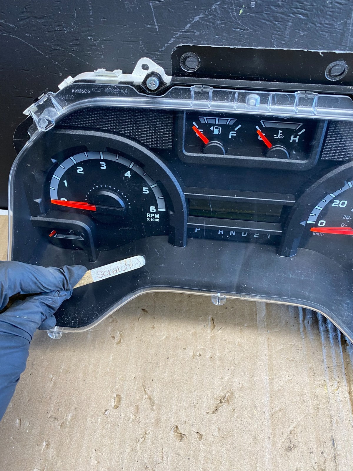 2011 to 2013 Ford E150 E250 E350 VAN Gauge Speedometer Cluster ab9122 DG1