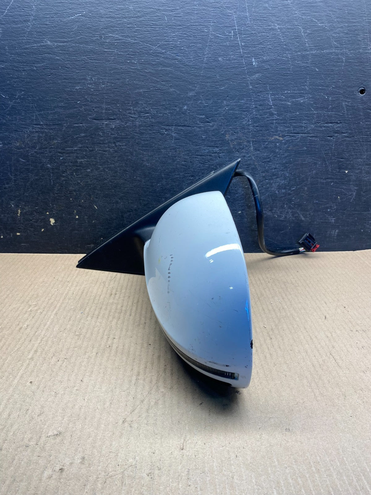 2009 to 2012 Audi A4 Left Driver LH Side View Power Door Mirror AI5372 DW10