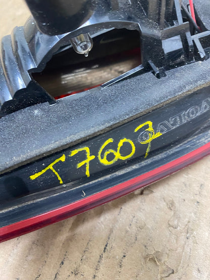 2011 to 2017 Volvo S60 Left Driver Side Inner Tail Light OEM 30796271 T7607 DW7