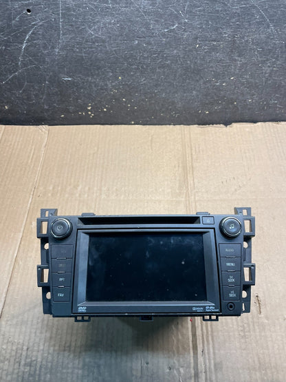 2009 2010 2011 Cadillac DTS Navigation Radio Assembly 25993432 x4303 DG0