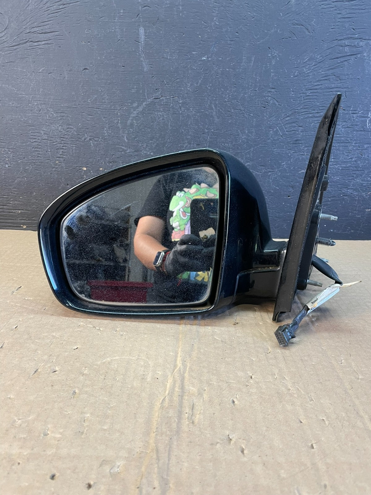 2013 to 2016 Nissan Pathfinder Left Driver Side View Door Mirror AC9817 DW4