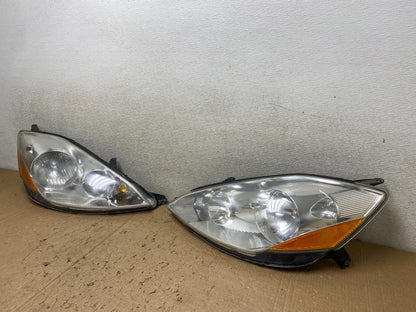 2006 to 2010 Toyota Sienna Left+Right Side Set Headlights Halogen V4560 DW1