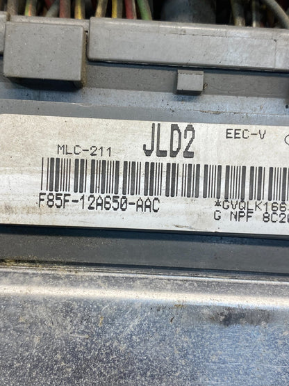 1998 Ford F-150 F150 Engine Control f85f-12a650-aac Computer Module AF4019 DW2