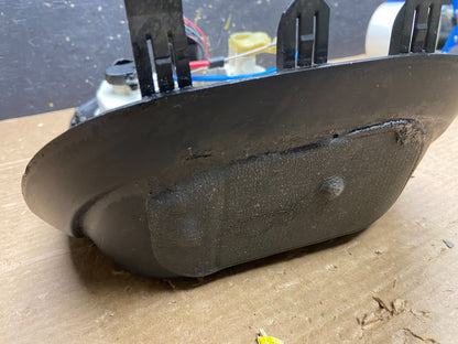 2009-2013 Jeep Patriot Dash Climate Temperature Control Radio Bezel OEM W1715 DG3