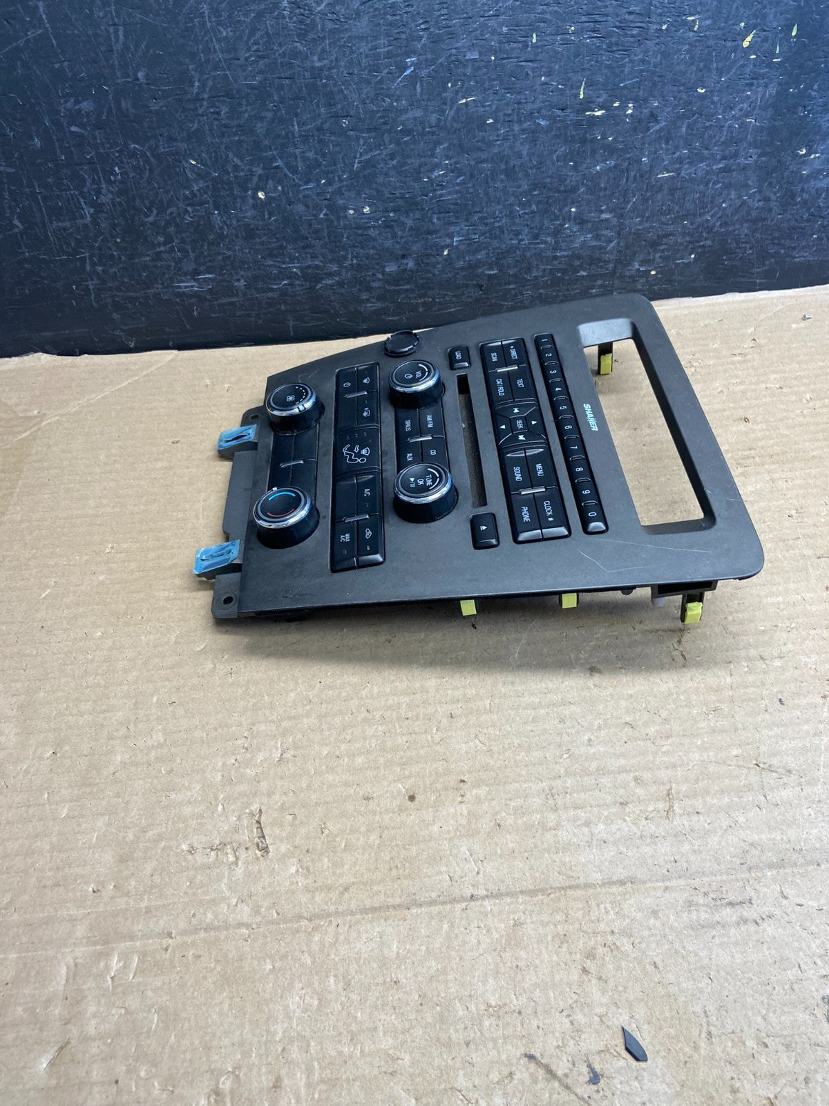 2011 to 2014 Ford Mustang Heater Climate Control Radio Dash Bezel AH3698 DG2