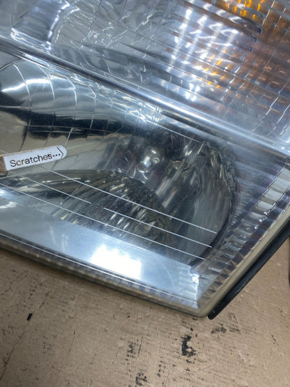 2002-2005 Mercury Mountaineer Left+Right Side Halogen Headlights AF4484 DW3