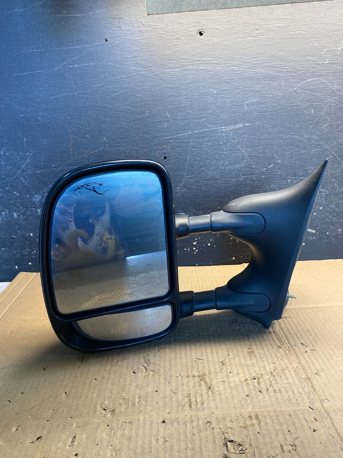 1999 to 2007 Ford F250 F350 F450 Left Driver  Door View Mirror AA7403 DG9
