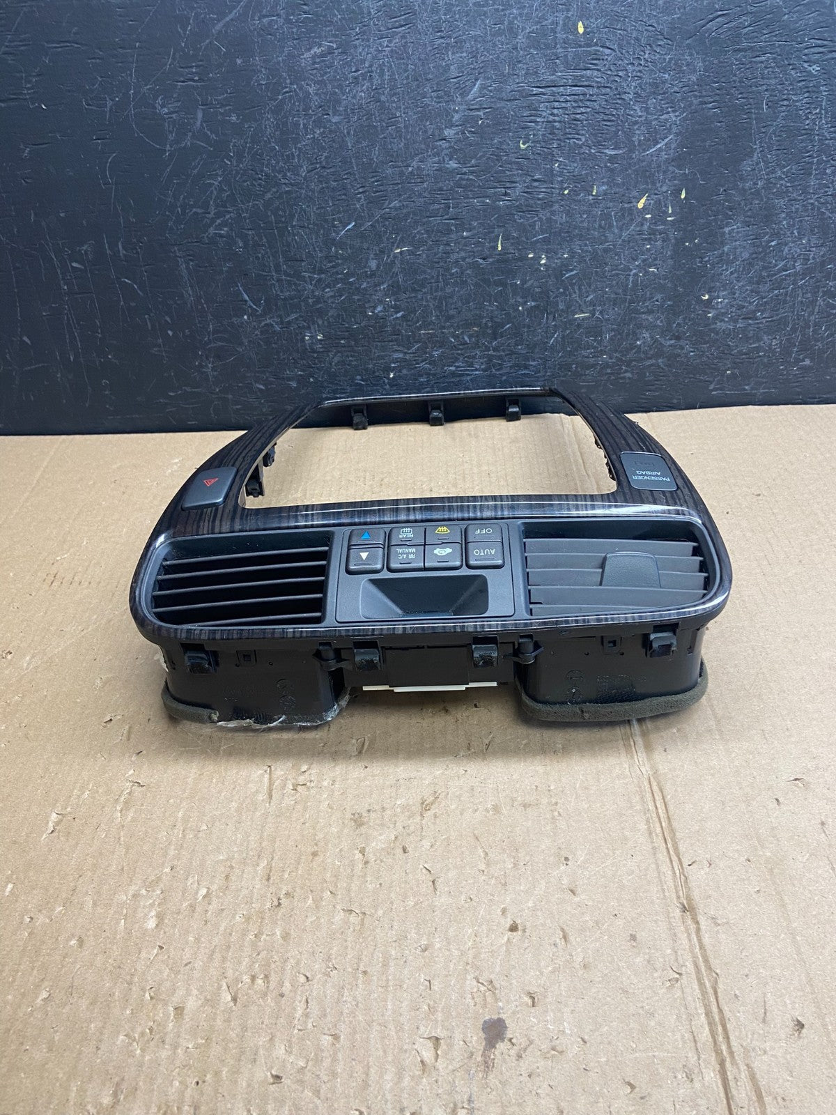 2001 - 2006 Acura Mdx Center Ac Heater Climate Control Radio Bezel AE3859 DG3