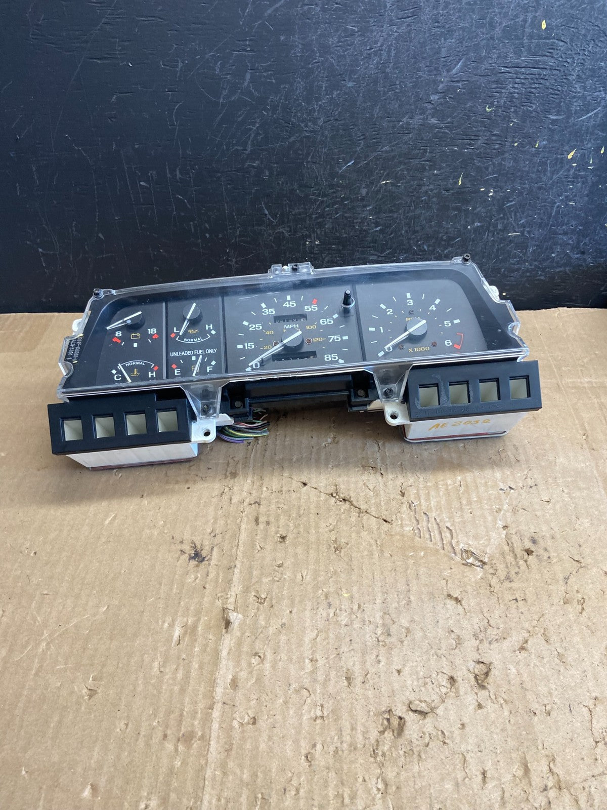 1989 to 1992 Ford Ranger Speedometer Cluster Gauge AE2032 DG4