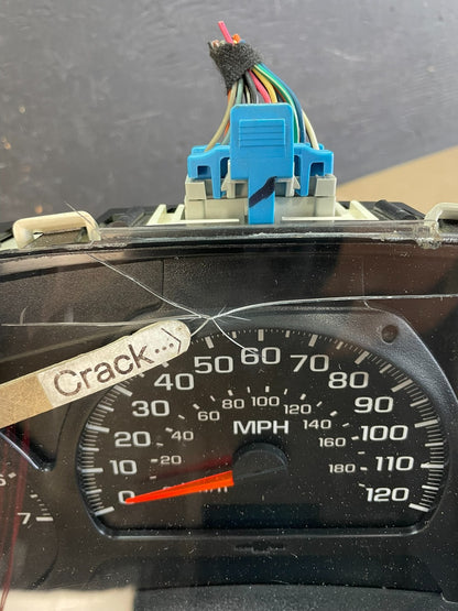 2002 to 2005 Chevrolet Trailblazer Speedometer Cluster Gauge AE3669 DG3