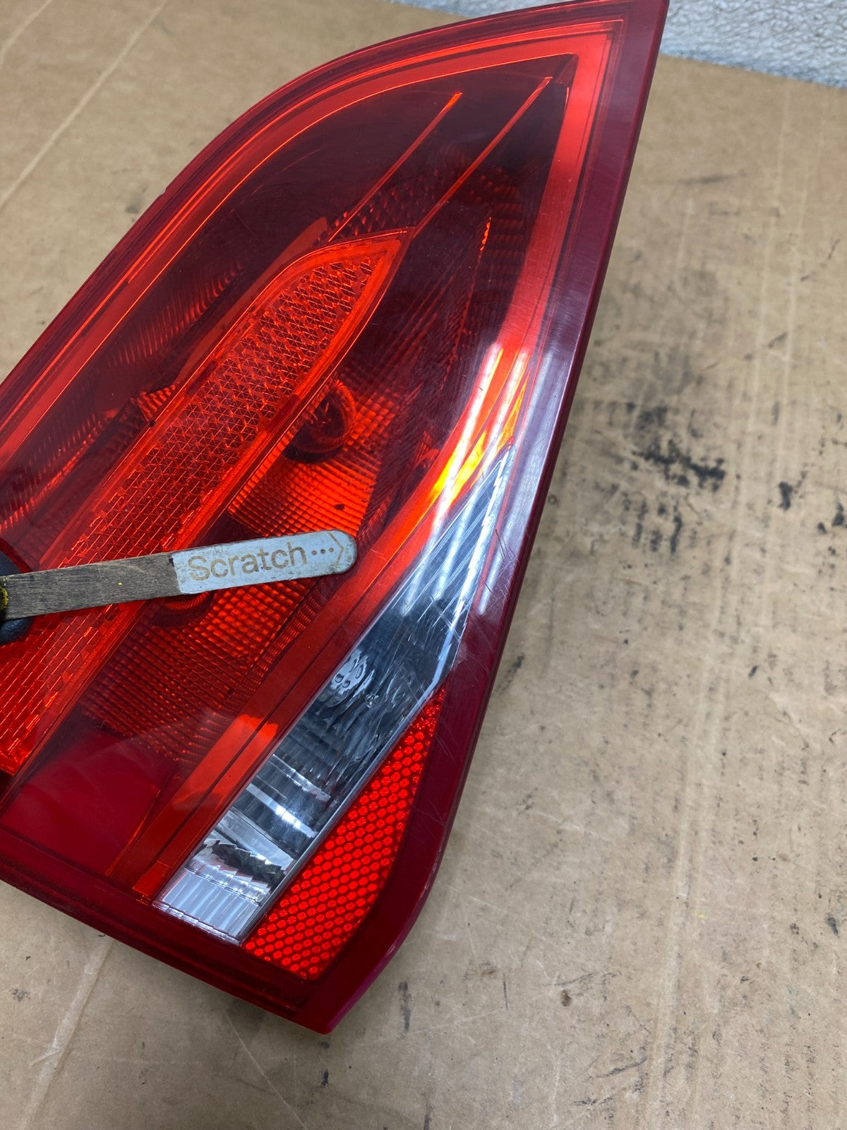 2009 2010 2011 2012 Audi A4 Sedan Left Driver Side Inner Tail Light T2119 DW3