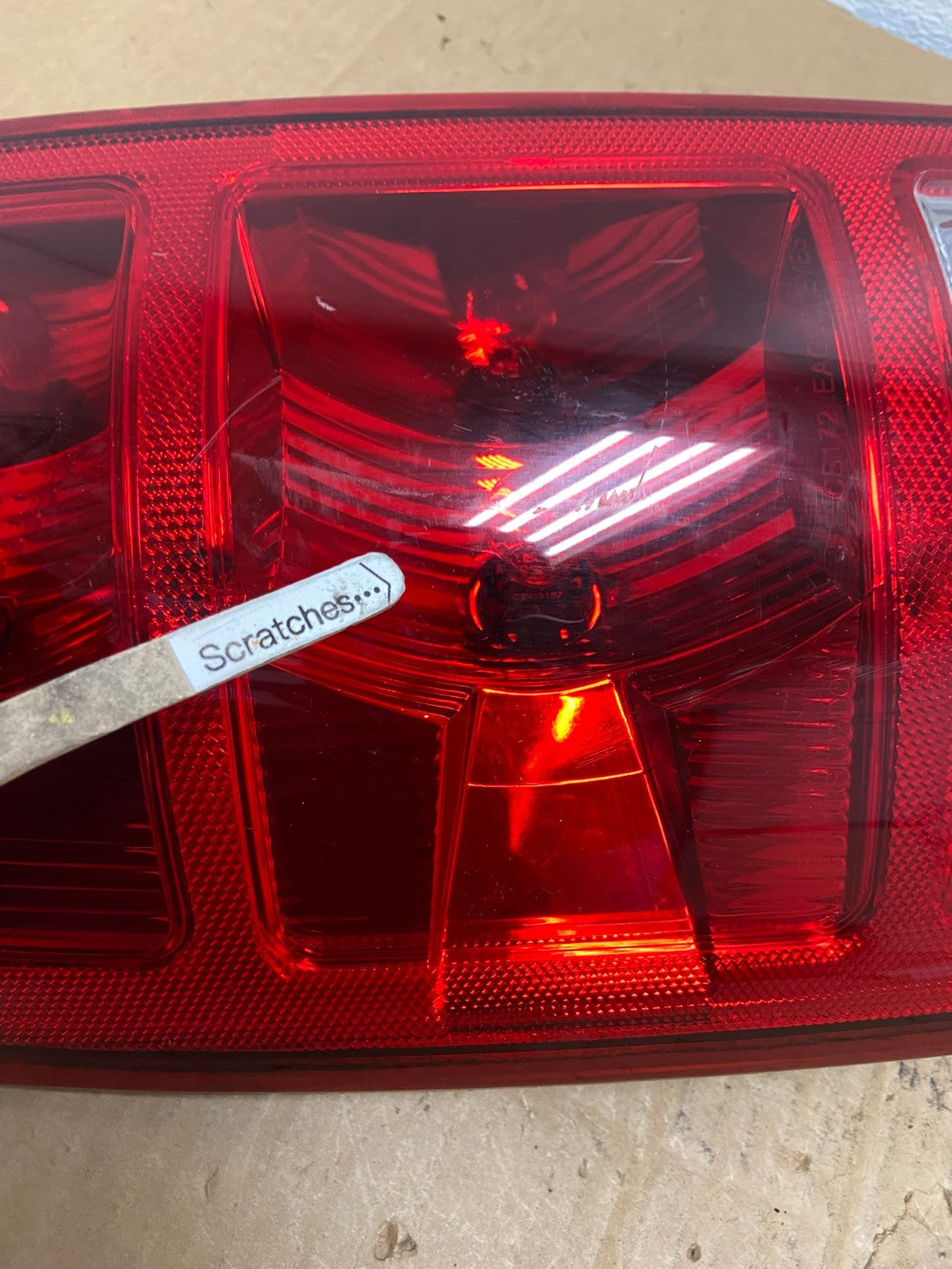 2002 to 2006 Dodge Ram 1500 Left Driver side Tail Light DEPO AD2373 LK3
