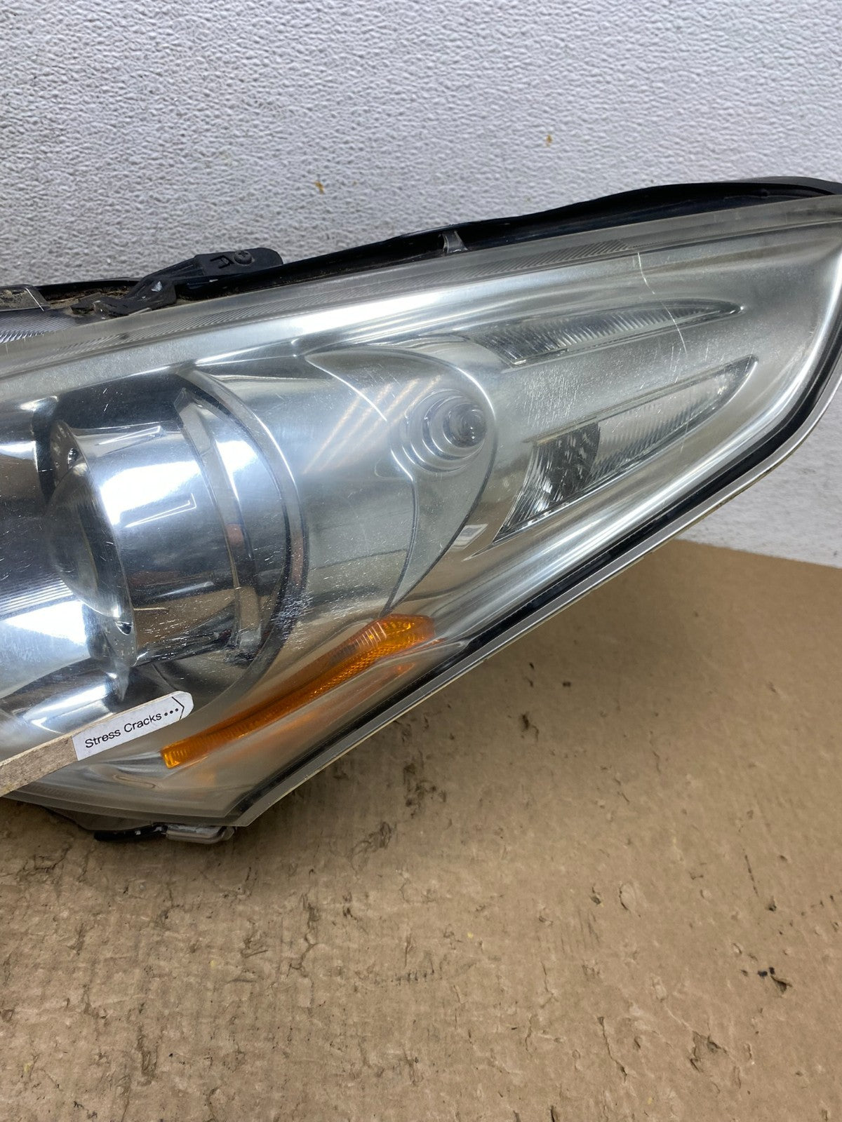 Sedan 4Door 2010 to 2013 Infiniti G37 Left Driver Headlight Xenon AF8339 DW4