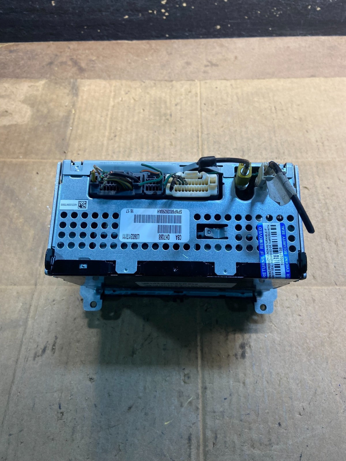 2011-2013 Chrysler Dodge Jeep \Radio Stereo Cd Player P68039290ah Y7287 DG6