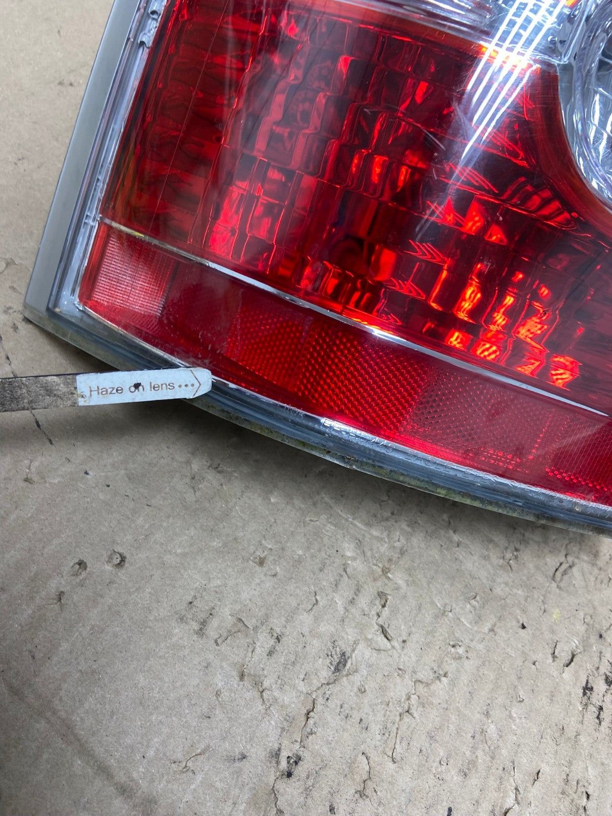 2004 2005 2006 Acura Mdx Left Driver Lh Side Tail Light AI2399 LK4