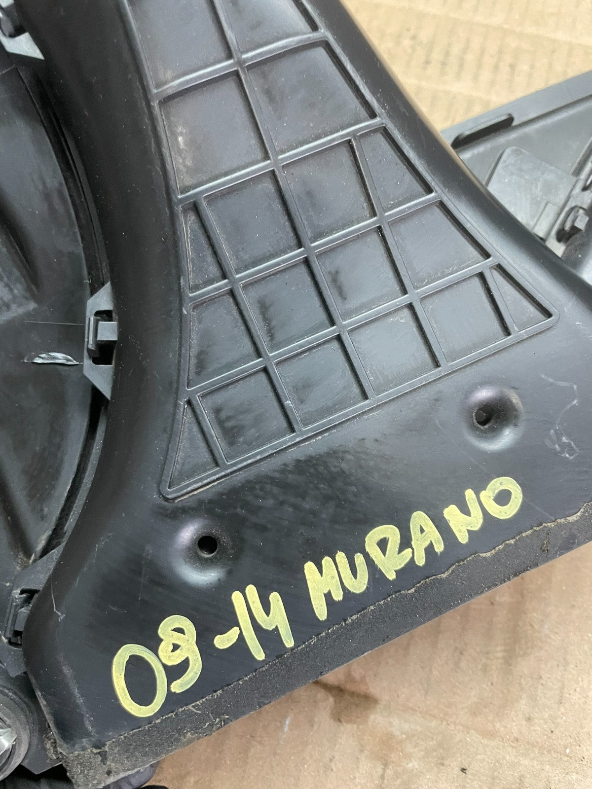 2009 to 2014 Nissan Murano Upper Air Intake Duct Oem ab7814 DG8