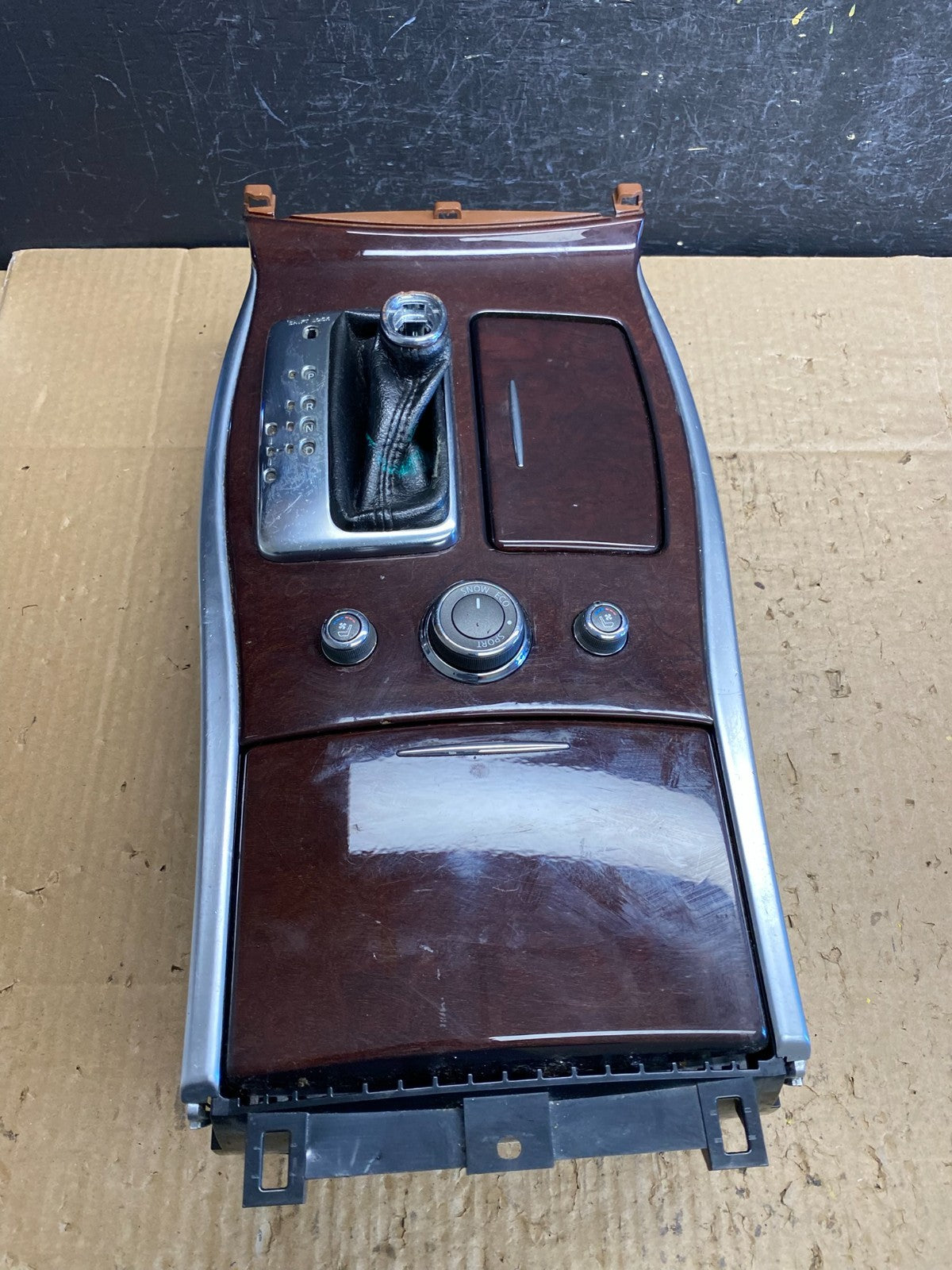 2011 to 2013 Infiniti M37 Center Console Shifter Floor Bezel Panel AD1928 DG0