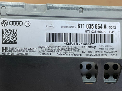 2009-2012 Audi A4 Q5 Receiver Concert Audio Radio AM/FM Cotnrol AI0583 DG9