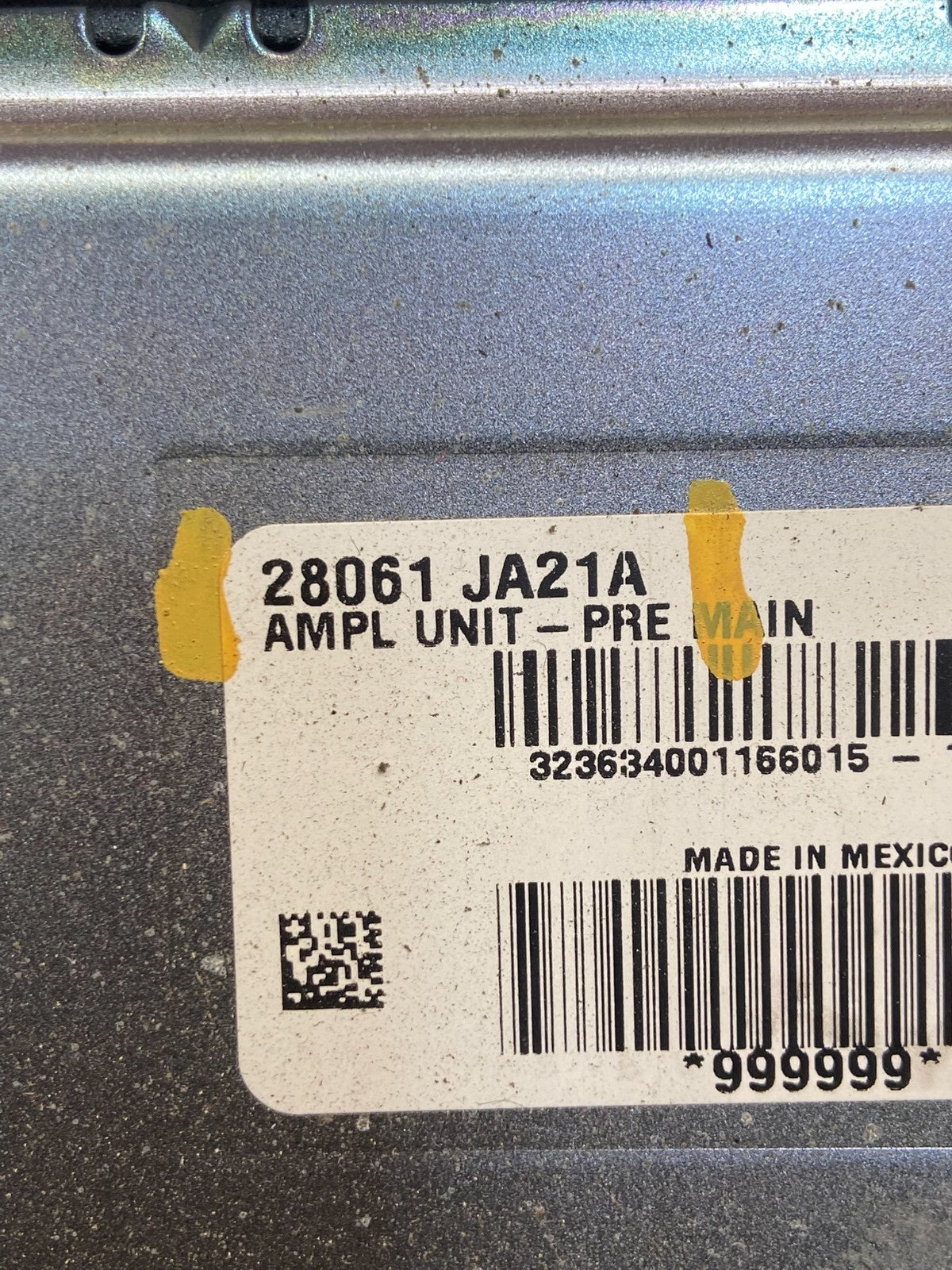 2013 2018 Nissan Altima Radio Stereo Audio Amplifier Amp Sound AF9235 DG2