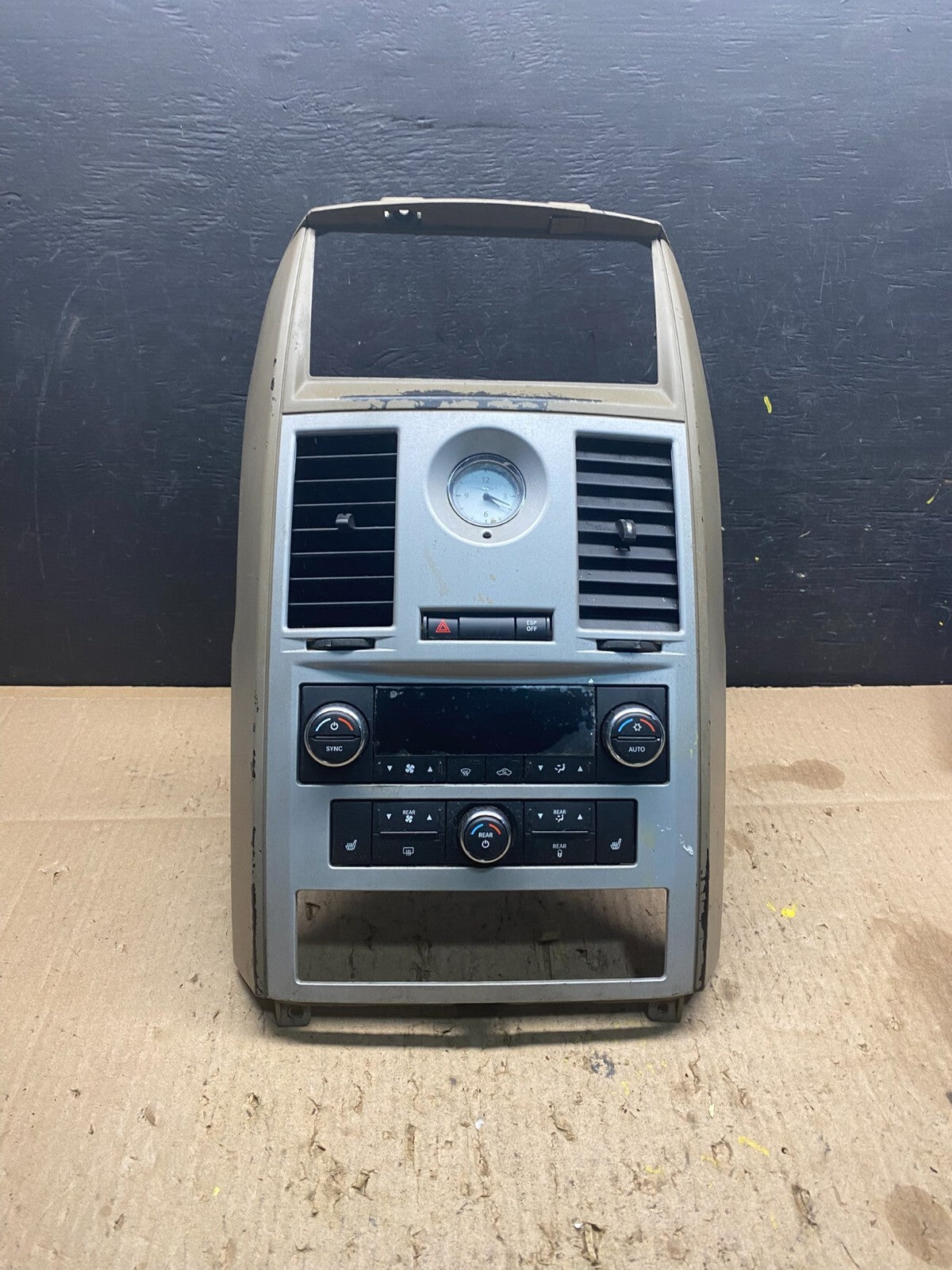 2008-2010 Dodge Grand Caravan Radio Bezel Climate Control Heat AC Heater M85000