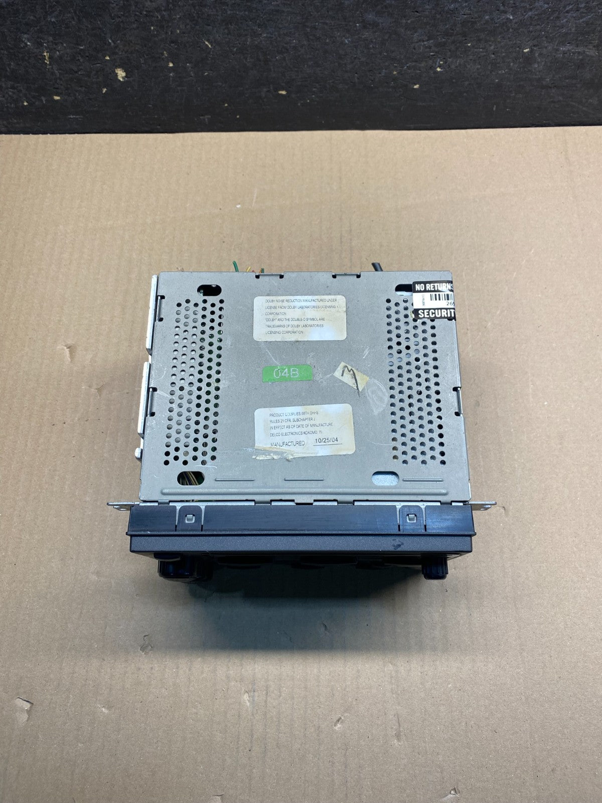2001 to 2006 Hyundai Santa Fe AM/FM Radio CD Player AI0368 DG3