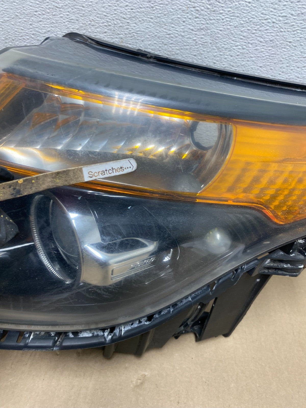 2011 to 2015 Ford Explorer Police Left Driver LH Halogen Headlight AG6821 DW3