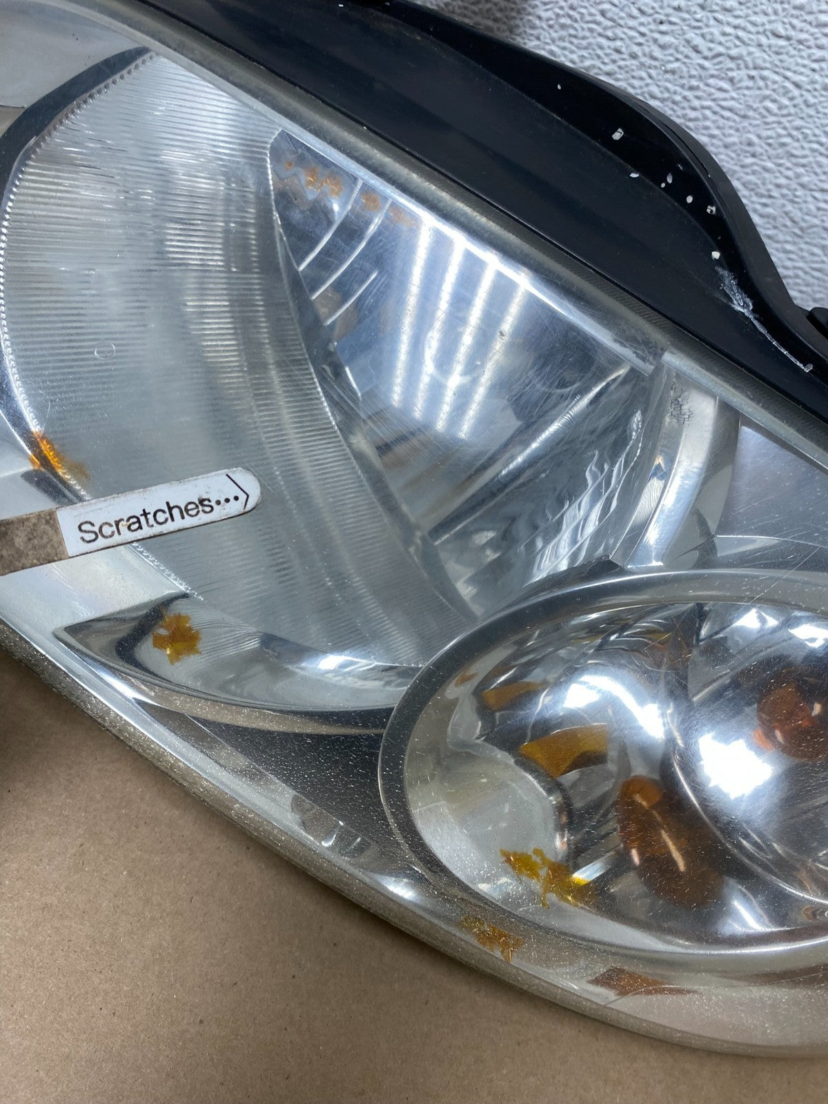 2004 - 2006 Nissan Sentra Halogen Left+Right Headlights AE6630 DW4