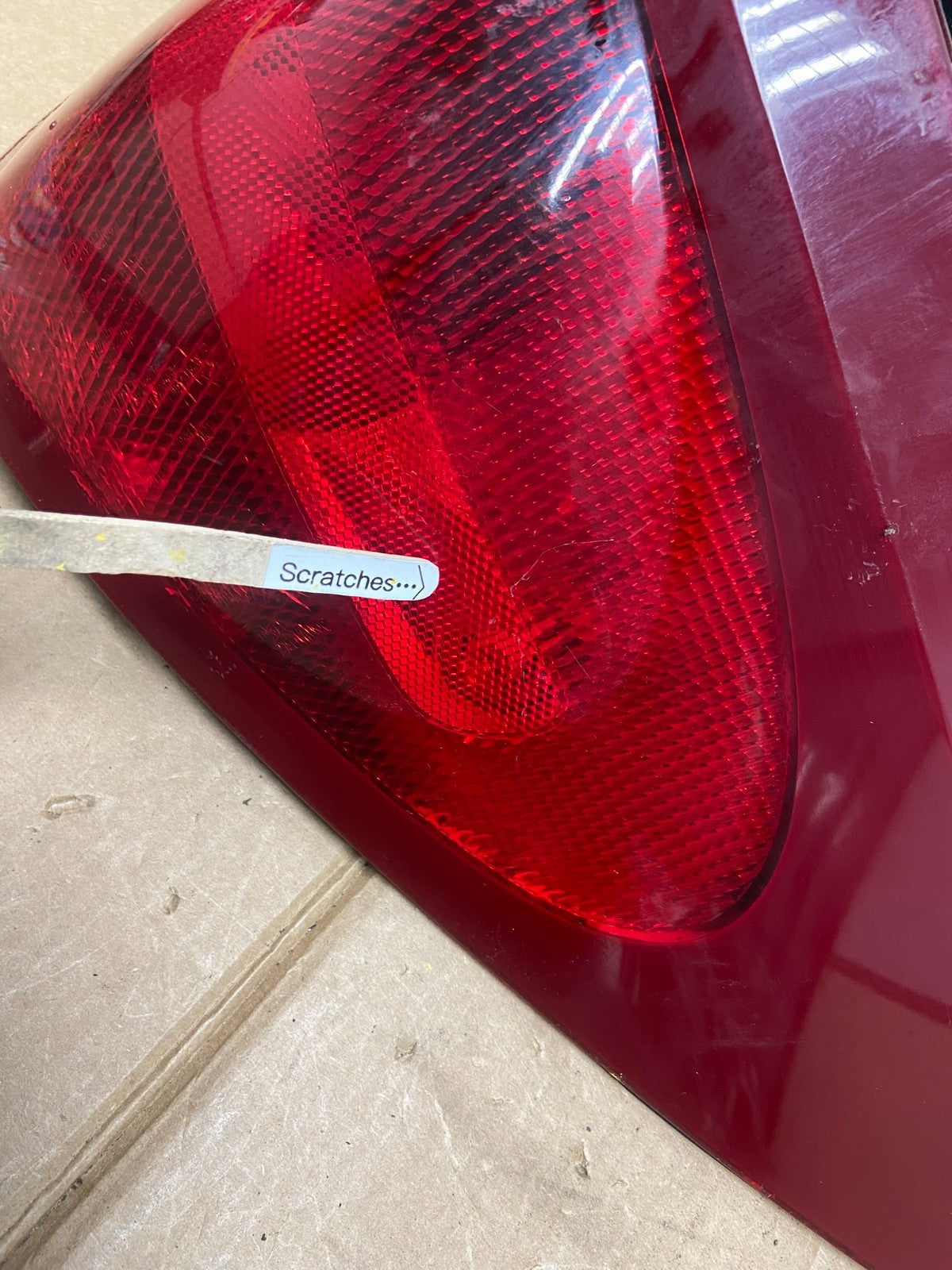 2002-2003 Buick Rendezvous Right Passenger RH Side Tail Light Oem AA1256 DW3