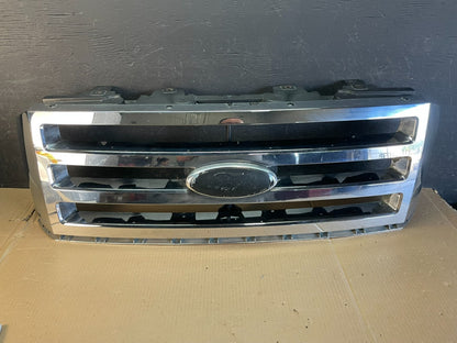 2007 to 2014 Ford Expedition Front Upper Chrome Grill Grille ae3585 DG0