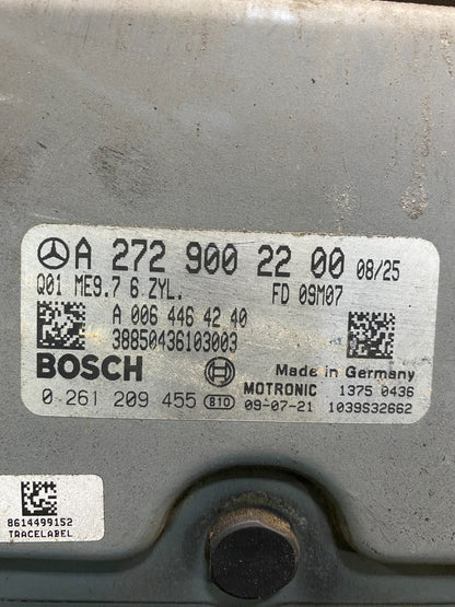 2006 - 2009 Mercedes R350 ML350 Engine Computer Module ECM ECU AD3530 DG2