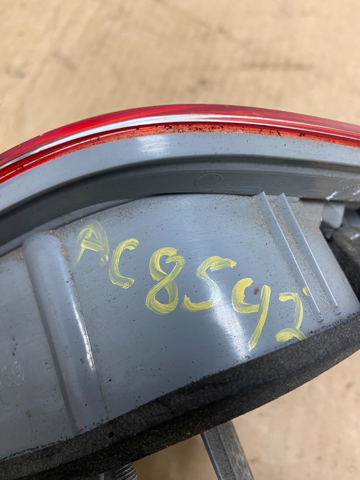 2007-2009 Toyota Camry Hybrid Left Driver LH Side Inner Tail Light AC8542 DW6