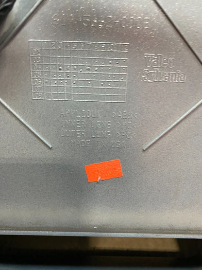2004-2009 Cadillac SRX Trunk Panel Lid Backup License Plate U6424 DG9