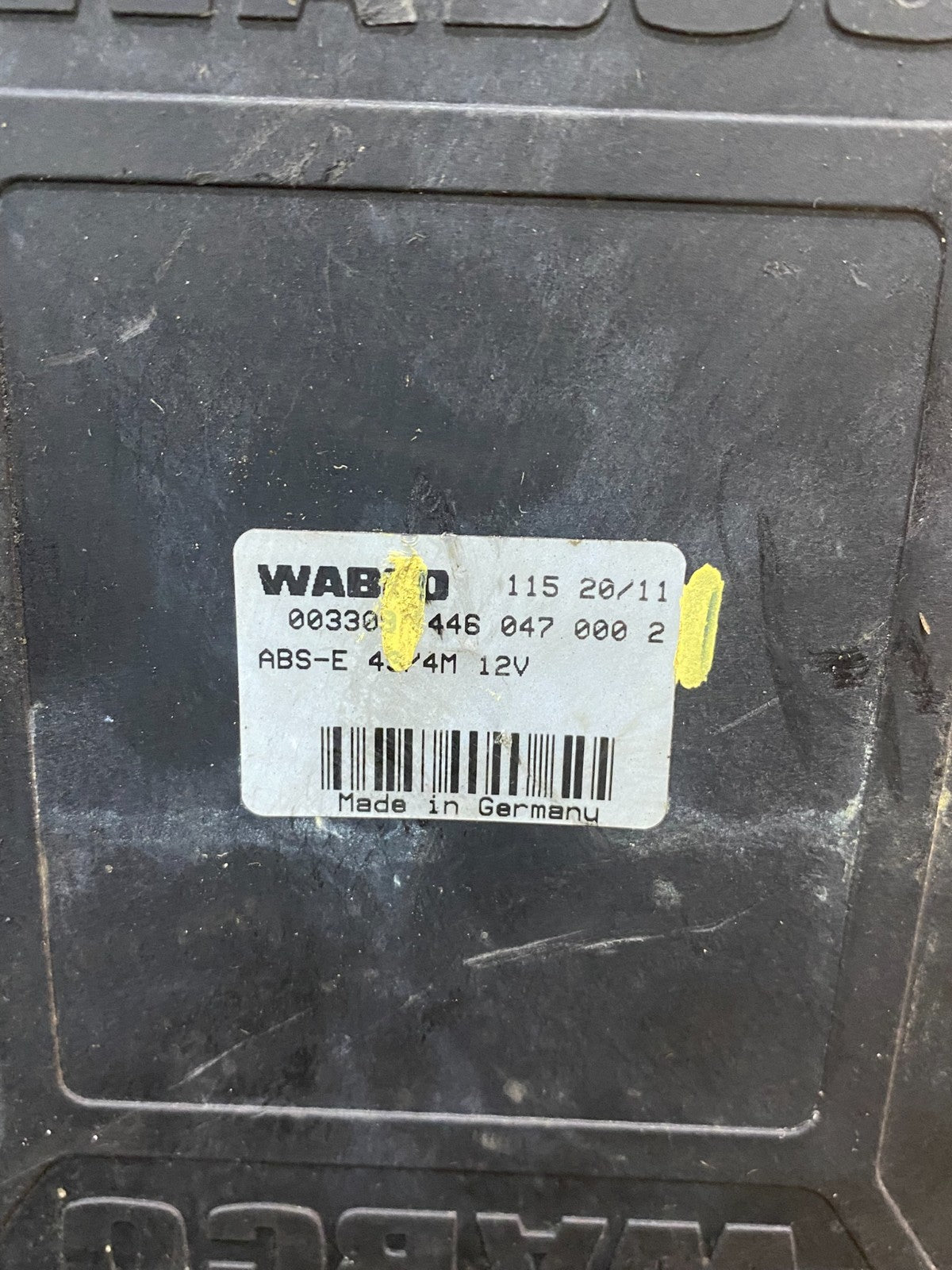 Wabco ABS Pump Hydraulic W/ Module P/N 4460470002 AB7226 DG6