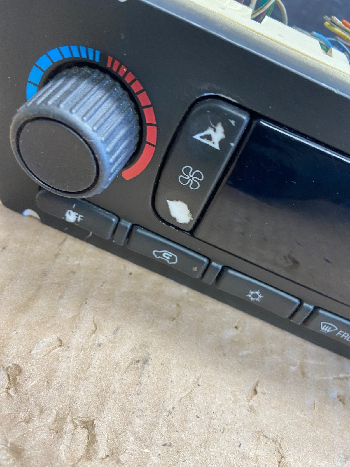 2003 to 2006 Chevrolet Silverado HVAC Heater Climate Control Module AF6344 DG1