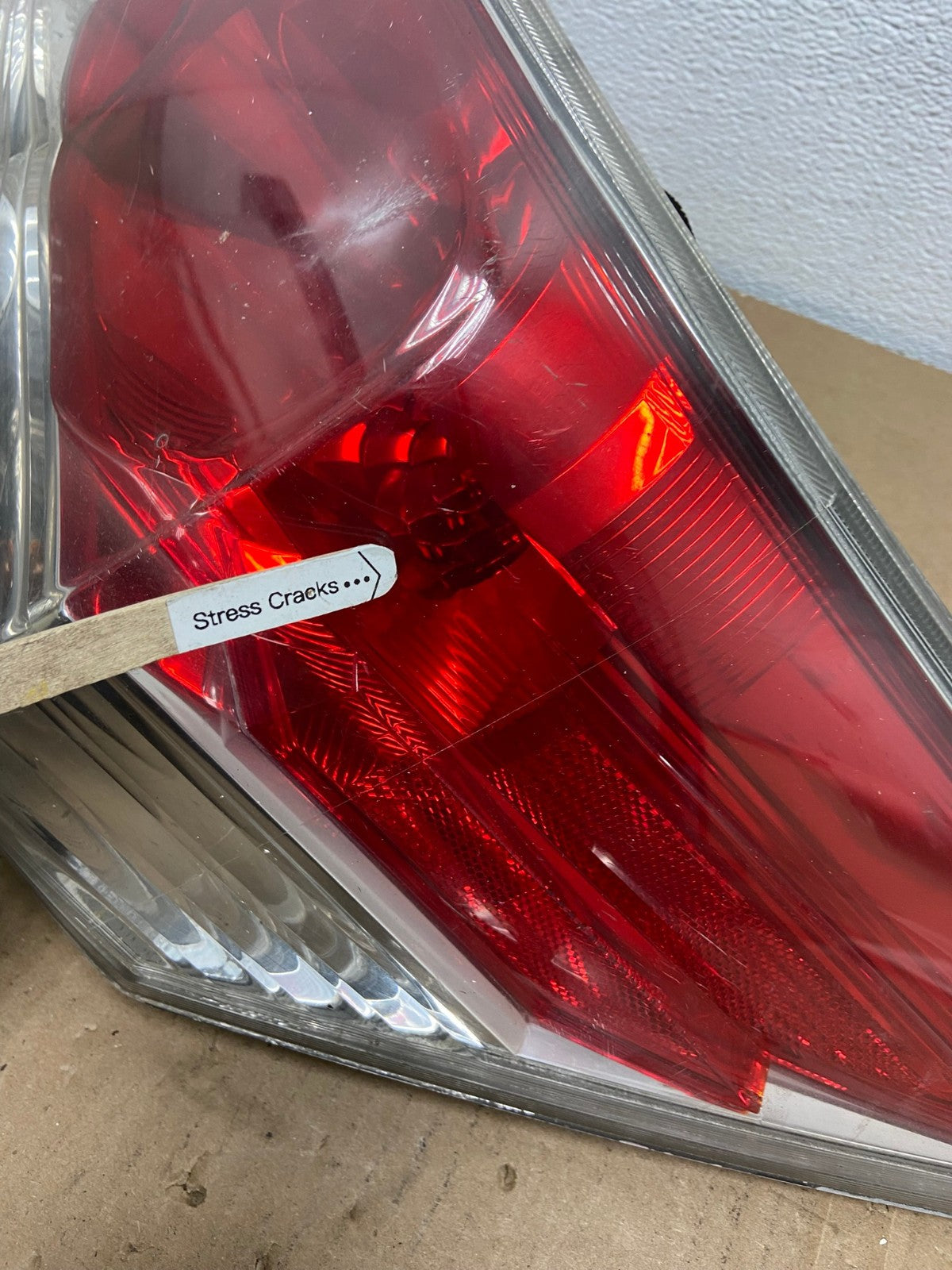 2008 to 2012 Honda Accord Sedan Tail light Right Passenger RH Side AB6472 LK4