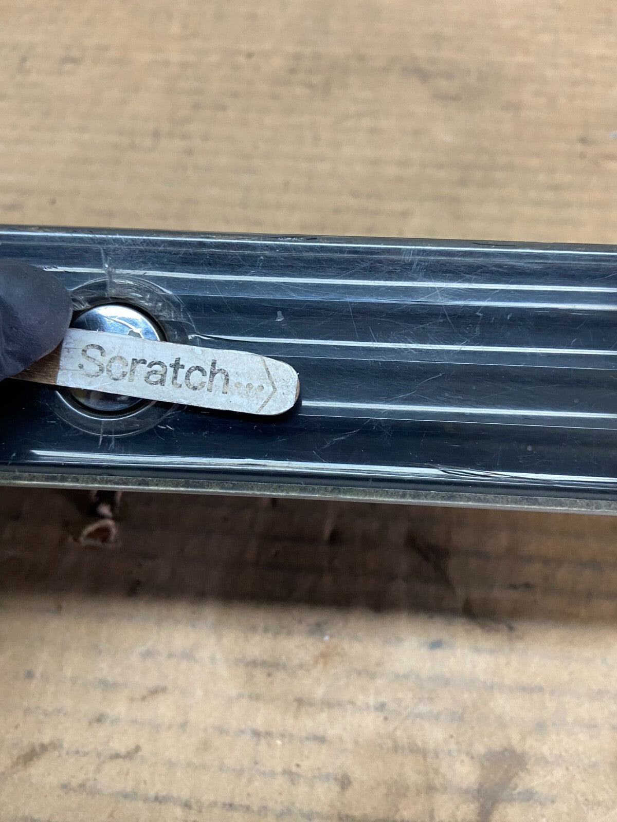2002 to 2005 BMW Trunk Lid Center Garnish License Plate Light OEM I32821