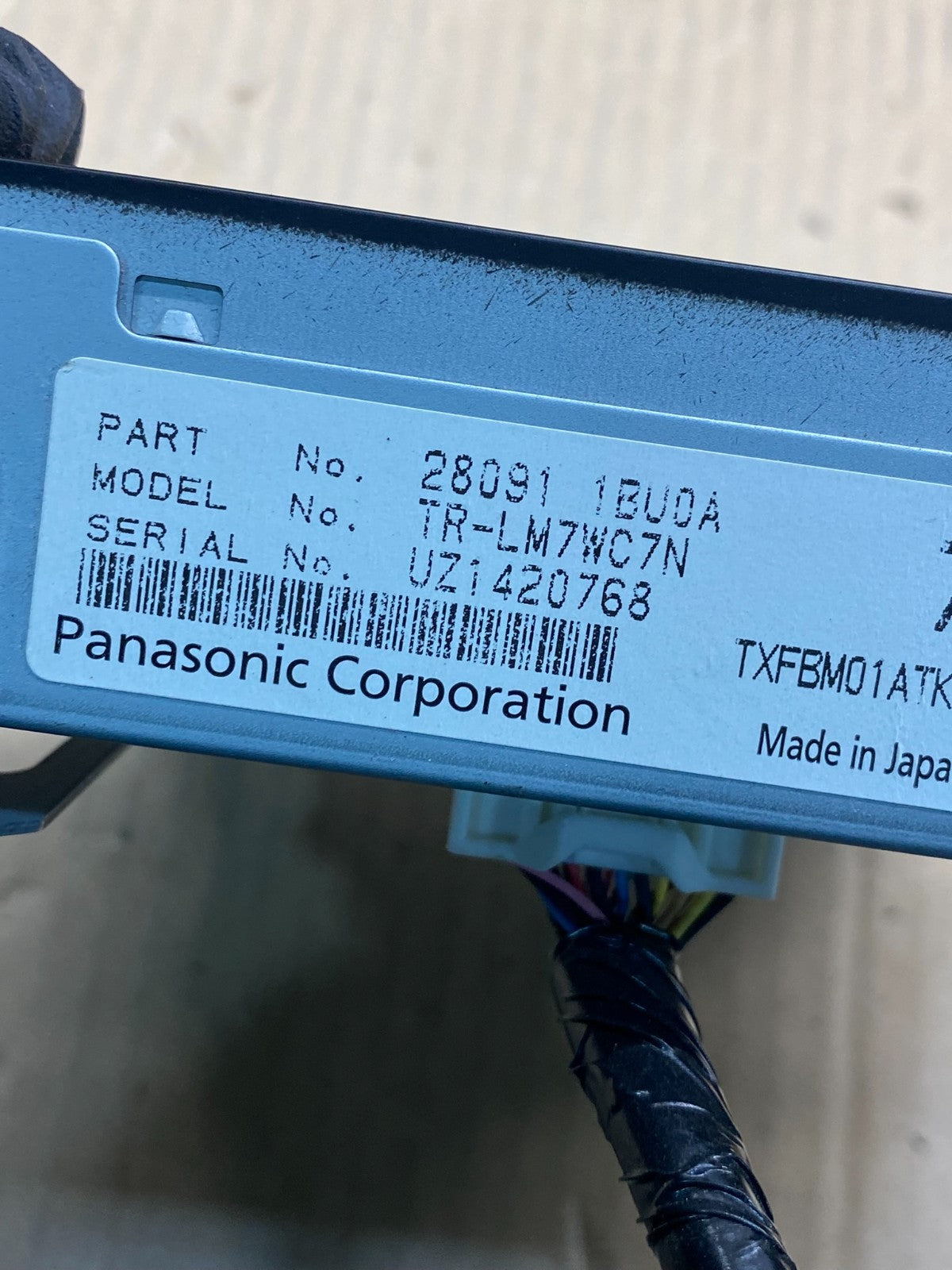2011 - 2012 Infiniti G35 Information Display Screen 280911BU0A AI0382 DG4