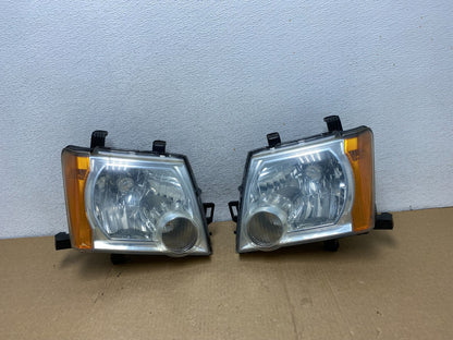 2005-2015 Nissan Xterra Driver Left+Right Side Set Headlights AG2009 DW0