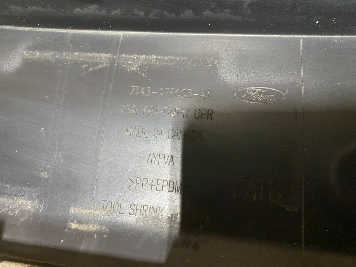 2007 to 2010 Ford Edge Front Bumper Cover Upper T6962 PS9